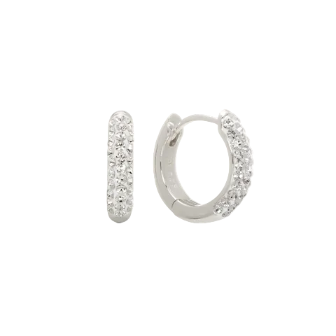 Always On Sparkle Hoop - White