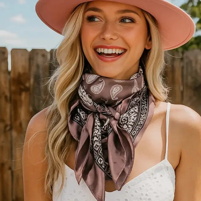 Wild Rag Two Tone Paisley