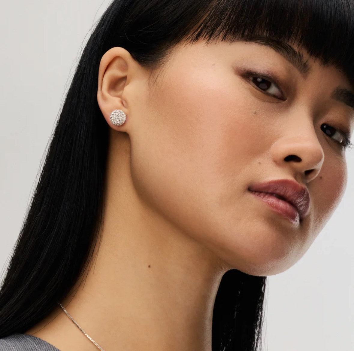 White Sparkle Ball™ Studs