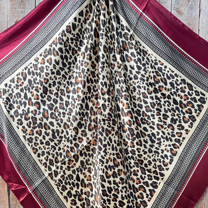 Wild Rag Leopard Print