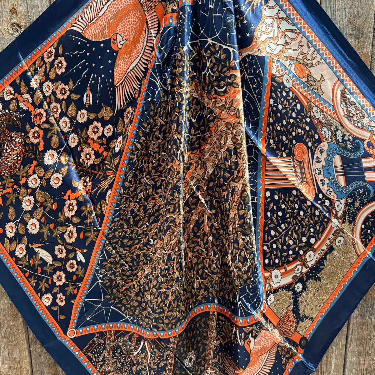 Multi Patterned Wild Rag
